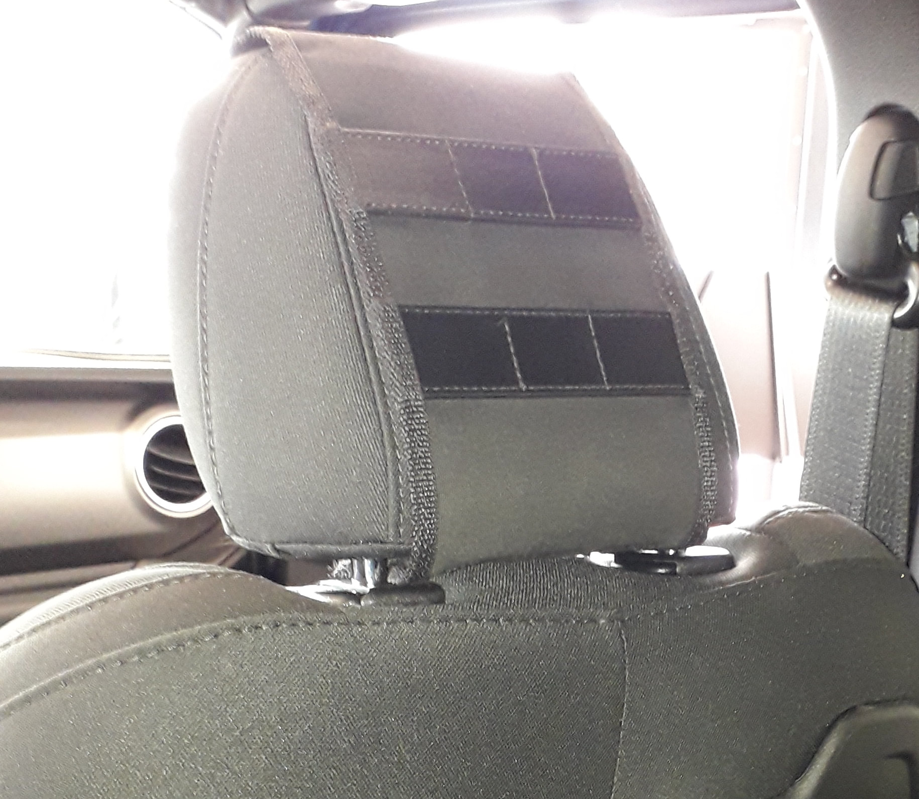 RiPouch™ Headrest Velcro Panel